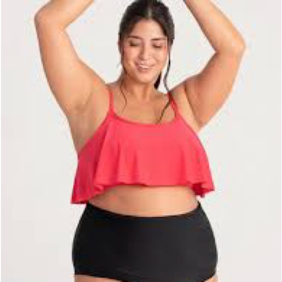 Shapermint • NWT Swim Ruffled Bikini Top RW1 - Picture 2 of 7